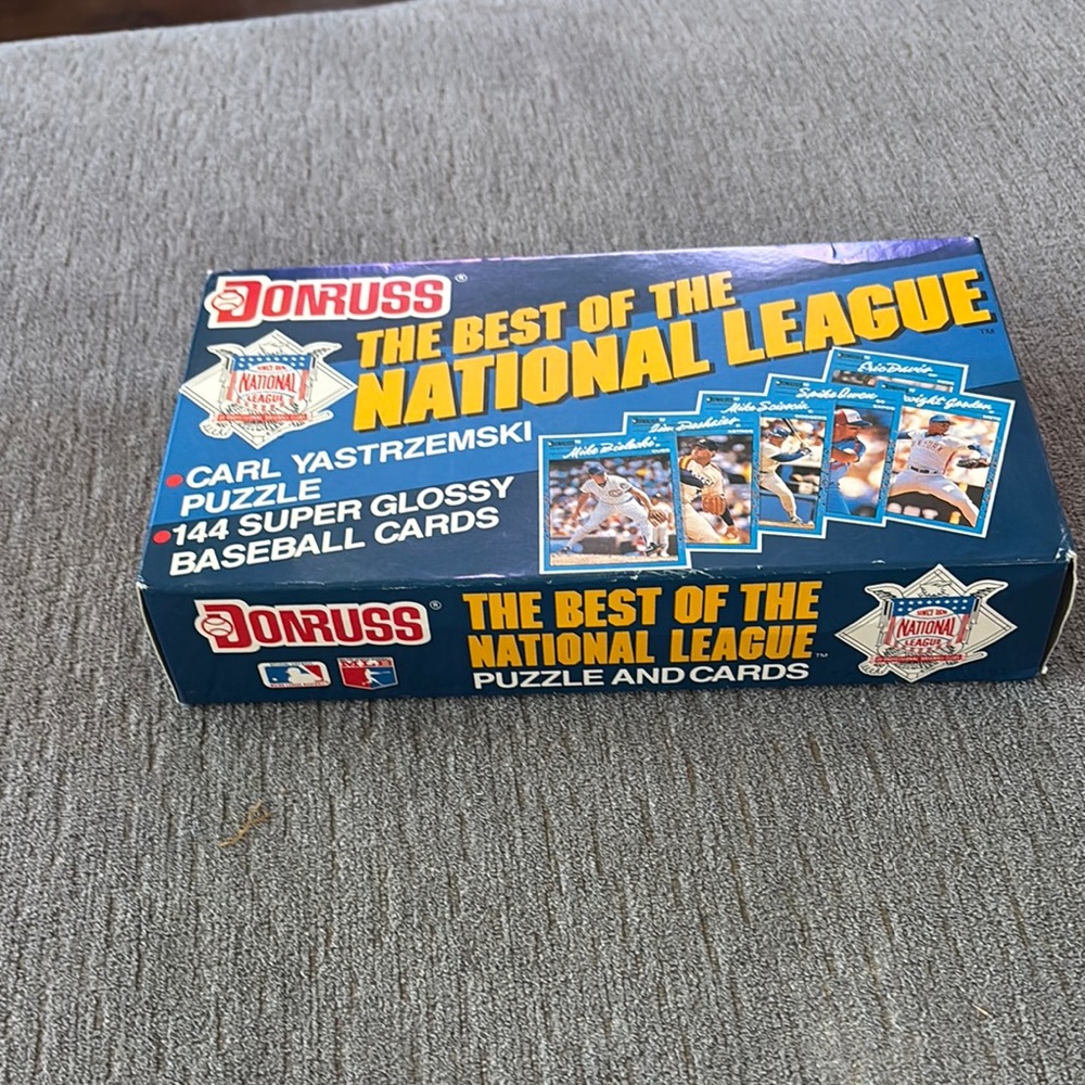 ❤️SALE❤️New in box Donruss The Best of the National League 1990 cards